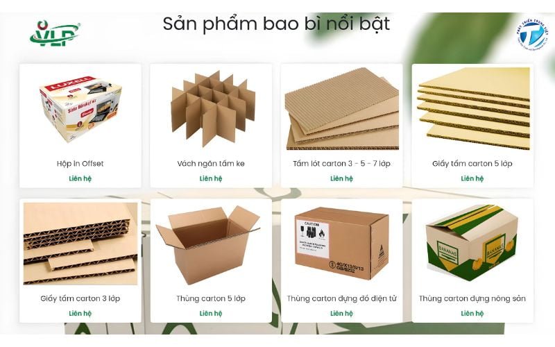 Công ty sản xuất Bao bì Việt Long